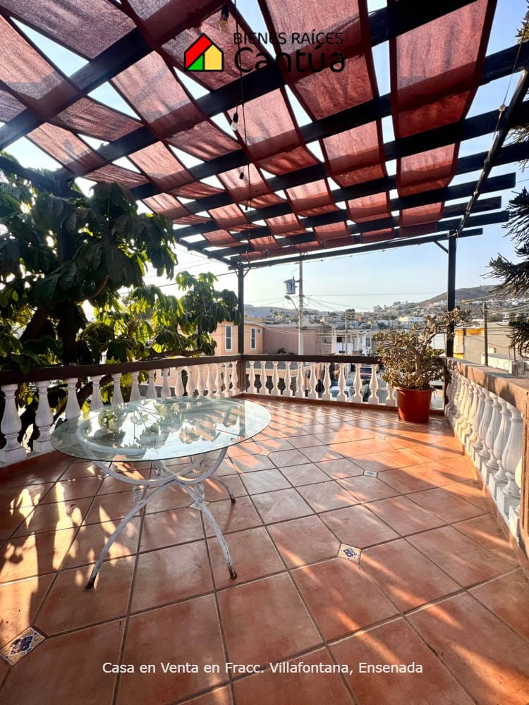 Casa en venta | Con terraza y doble oportunidad de inversión | Fracc. Villafontana, Ensenada