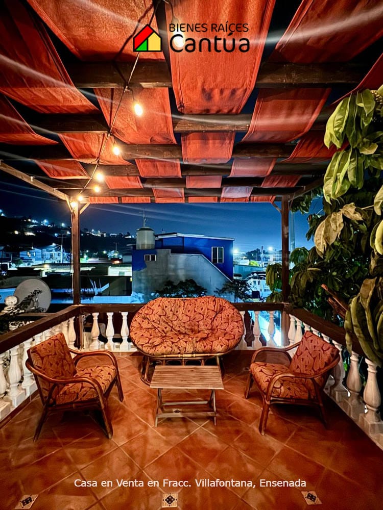 Casa en venta | Con terraza y doble oportunidad de inversión | Fracc. Villafontana, Ensenada
