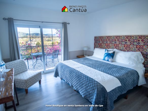 Hotel boutique en venta | 8 suites + viñedo | Valle de Guadalupe