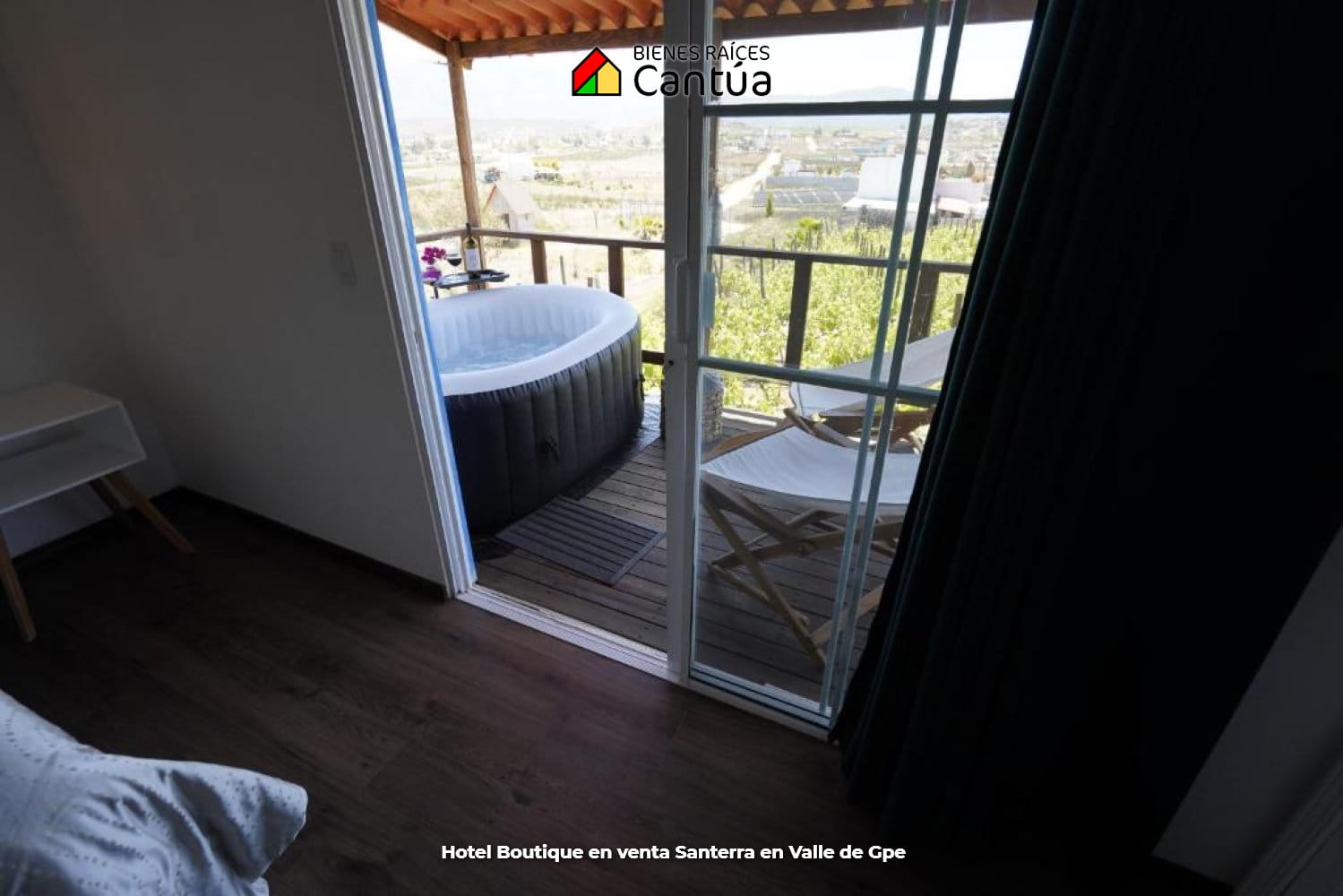 Hotel boutique en venta | 8 suites + viñedo | Valle de Guadalupe