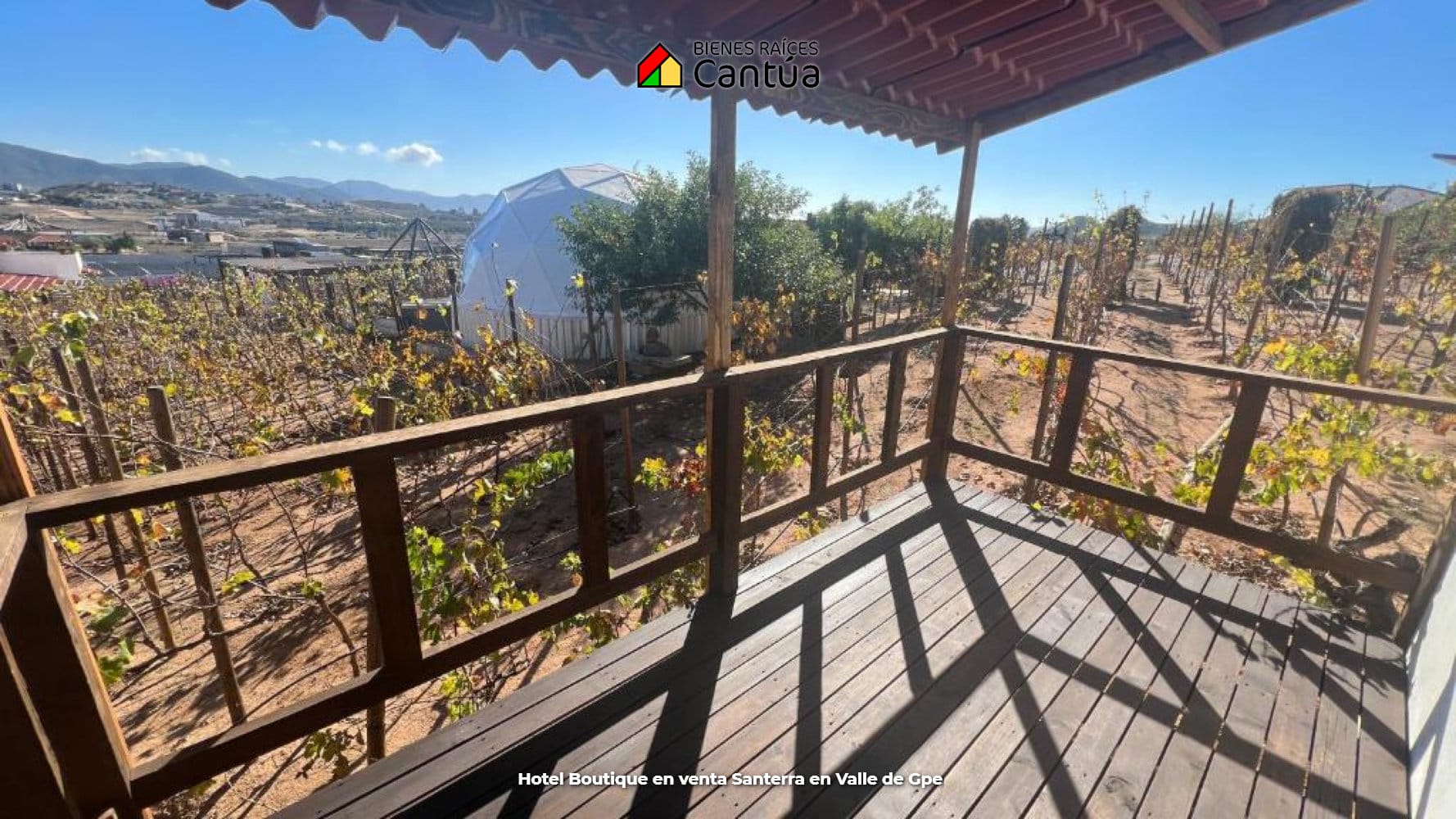 Hotel boutique en venta | 8 suites + viñedo | Valle de Guadalupe