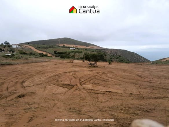 Terreno en venta con vista al mar | Ejido Esteban Cantú
