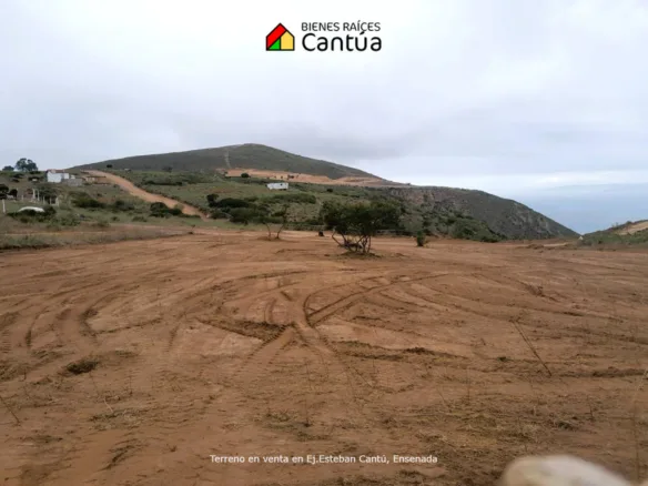 Terreno en venta con vista al mar | Ejido Esteban Cantú