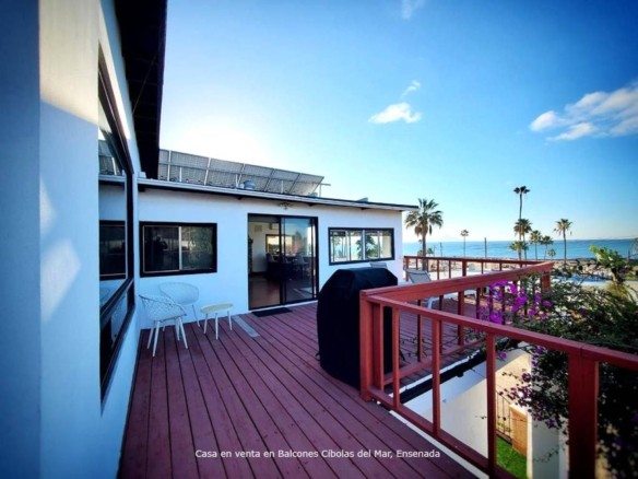 ¡En venta! Casa a pasos de la playa con vista al mar | Balcones Cíbolas del Mar, Ensenada