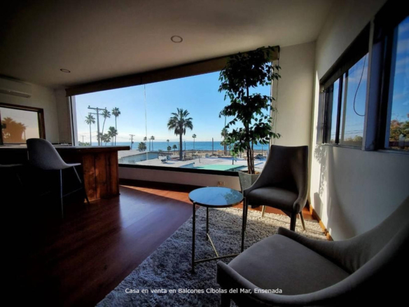 ¡En venta! Casa a pasos de la playa con vista al mar | Balcones Cíbolas del Mar, Ensenada