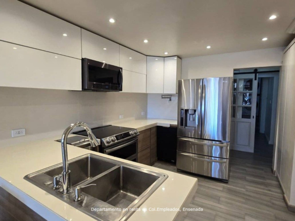 Departamento en renta | Remodelado y con vistas | Col. Empleados, Ensenada