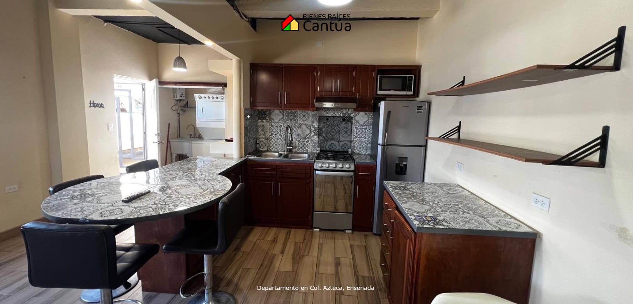 Departamento en renta | Amueblado con vista panorámica | Col. Azteca (Zona Centro), Ensenada