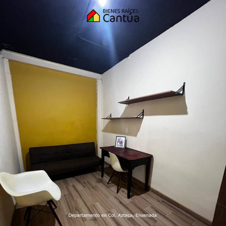 Departamento en renta | Amueblado con vista panorámica | Col. Azteca (Zona Centro), Ensenada