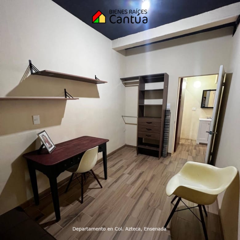 Departamento en renta | Amueblado con vista panorámica | Col. Azteca (Zona Centro), Ensenada