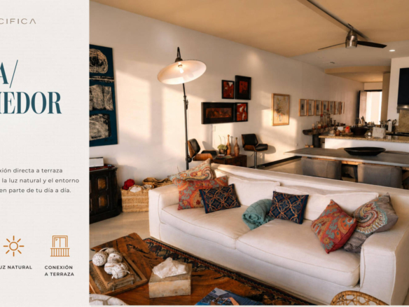 Departamento en renta | Vista al mar | Unidad 502, Torre Pacífica, Ensenada